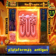 plataformas antigas de jogos